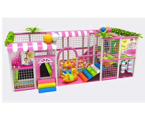 Kiddie candy theme indoor playground equipment