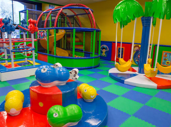 Indoor soft play area 