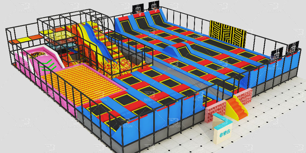 trampoline park equipment