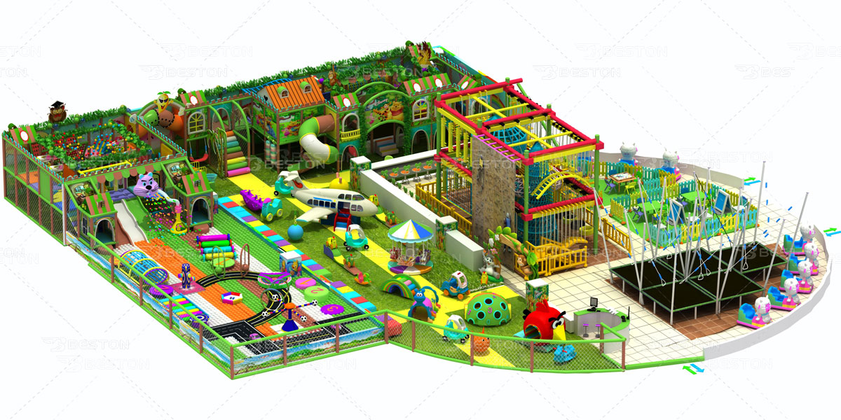 Customized indoor soft play equipments for sale